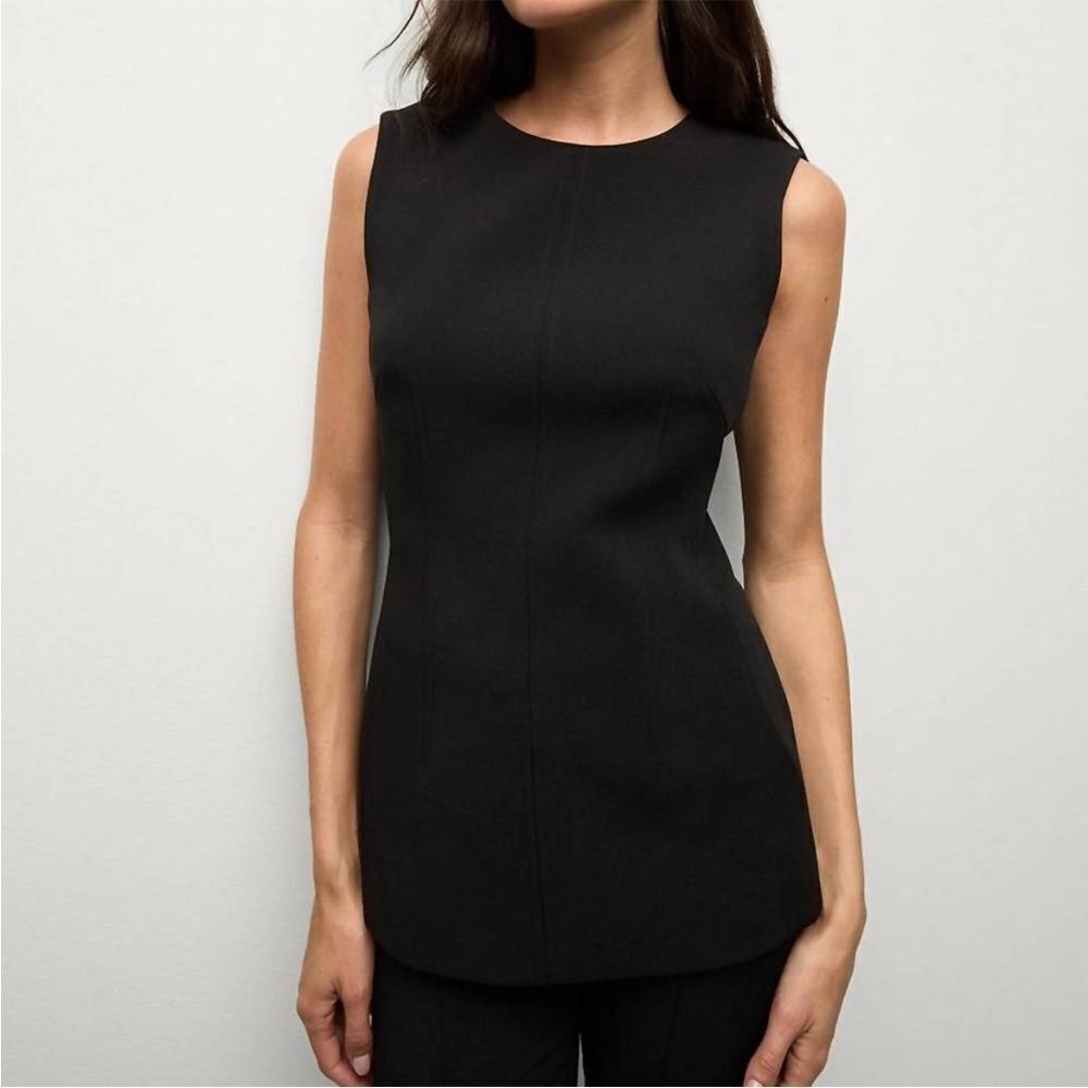 NEW VERONICA BEARD faith top in black